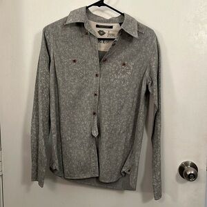 Maison Scotch Light Blue Button-down Shirt